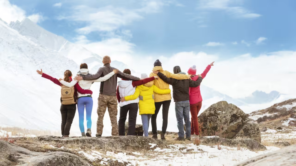 Travel trends 2026 with scenic destinations and modern travel experiences