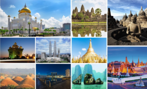 Travel trends 2026 with scenic destinations and modern travel experiences